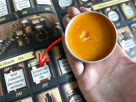 Grandma’s Hot Salve for Back Pain